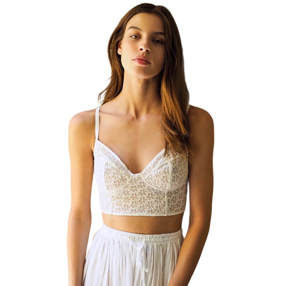 Free People Women’s Longline Bra Small
